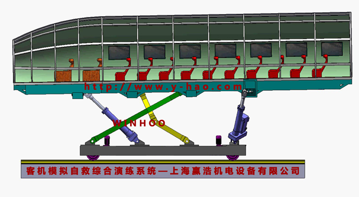 大型客機自救仿真演練